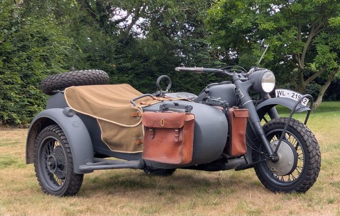BMW - R75 - Wehrmacht - Sidecar - 750 cc - 1942